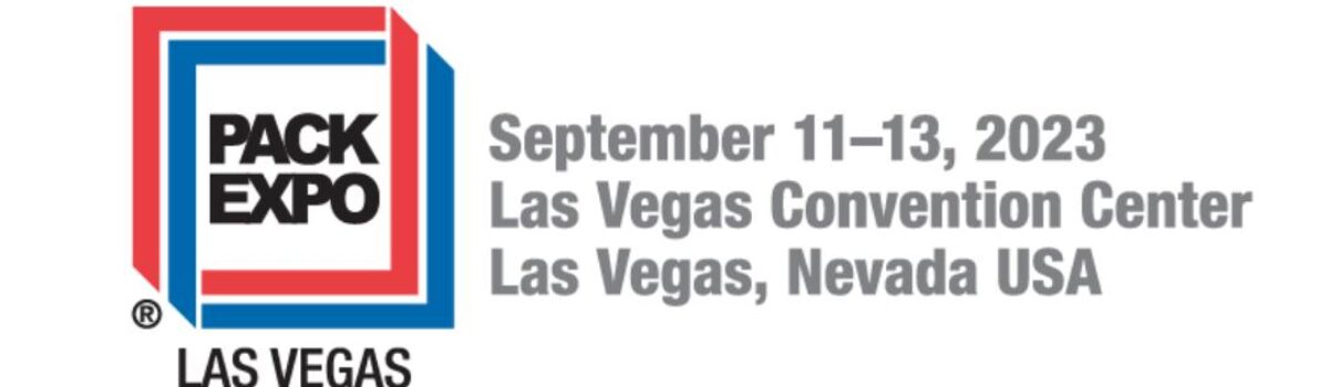 Join us at PACK EXPO Las Vegas 2023