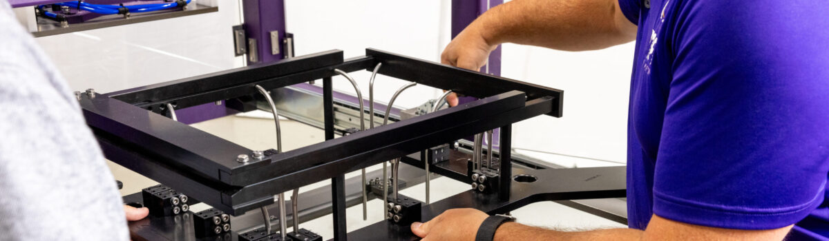 Form trays automatically on the line